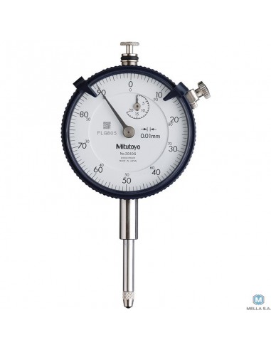 RELOJ COMPARADOR 0,01-20mm C/SOPORTE