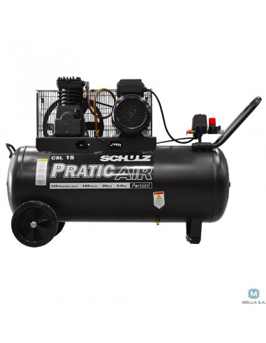 COMPRESOR CSL-15/100 PRATIC AIR 220V 3HP