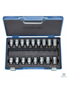 JG. TUBO TORX MACHO/HEM.T20...