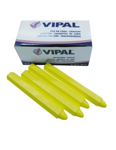 TIZA P/ GOMERO AMARILLA (12PZ)