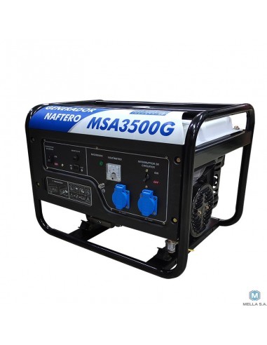 GENERADOR NAFTA 3,5KVA 220V  P. M.