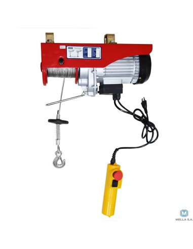 APAREJO ELECTRICO 400/800KG C/12MTS