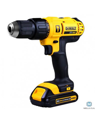 Taladro Atornillador c/Perc DeWalt 20V + 2 Baterias + 1 Cargador