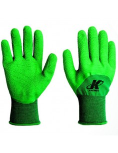 GUANTE POLIÉSTER C/LÁTEX VERDE