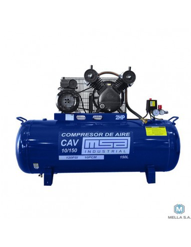 COMPRESOR CAV10/150M 120PSI 2HP MON.