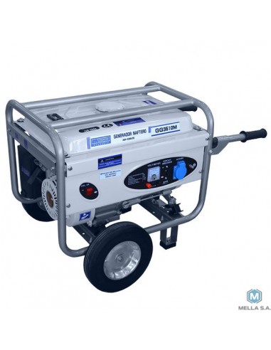 GENERADOR NAFTA 3,7KVA 220V P.M.