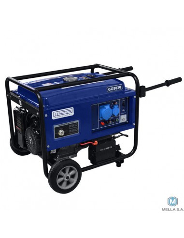 GENERADOR NAFTA 8,1KVA 220V P.E.*